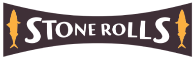 ロゴ：STONE ROLLS（ストンロルズ）